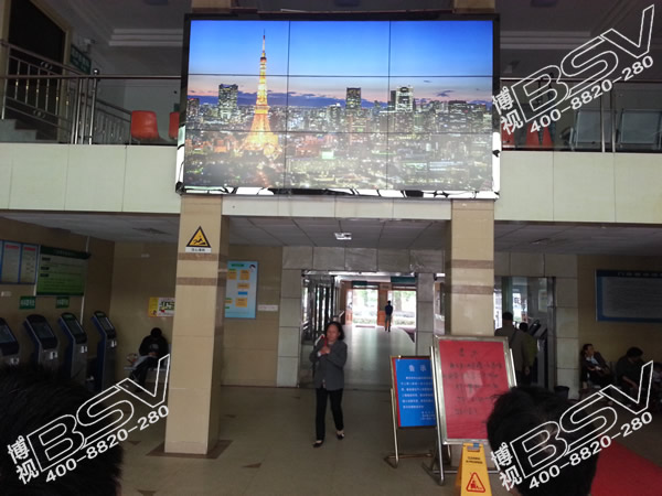 黃岡市浠水縣人民醫(yī)院-46寸液晶拼接屏
